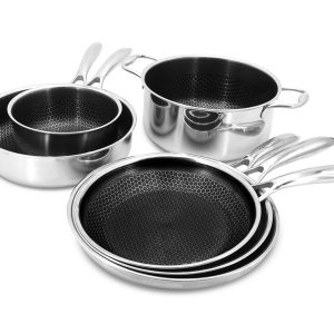 6-dele køkkensæt | hybrid non-stick onyx cookware køkkensæt | onyxcoockware
