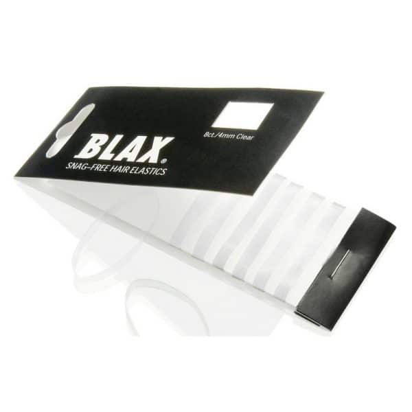 Blax Hair Elastics 8 Pieces - Clear
