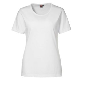 Dame t-shirt – Hvid – Str. 2XL
