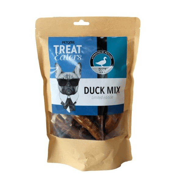 Duck Mix 400g Limited Edition - tyggeben med oksehud og andebrystfilet