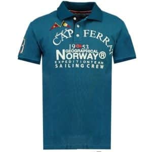Geographical Norway herre polo Korsail – Blue