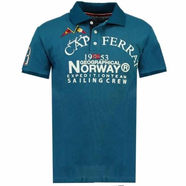 Geographical Norway herre polo Korsail - Blue