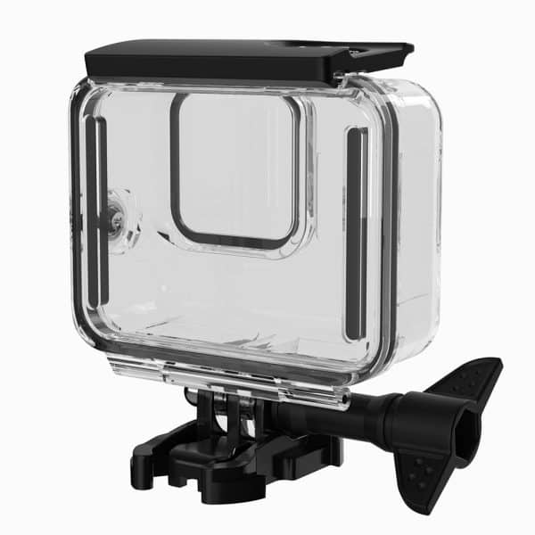 GoPro Hero 8 - Vandtæt beskyttelses hus/cover 60m - Transparent