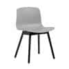 HAY About A Chair (AAC12) - Concrete Grey/Sort Eg