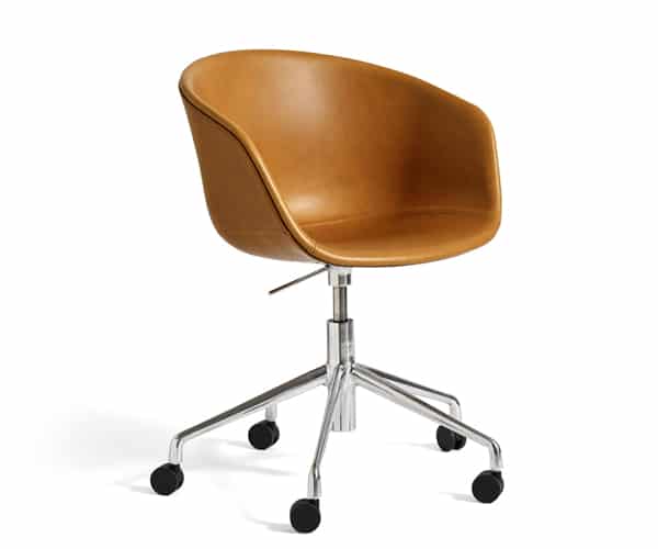 HAY About A Chair AAC53 Kontorstol - Sense Læder