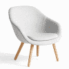 HAY About A Lounge Chair (AAL82) - Divina Melange 120