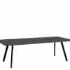 HAY CPH30 Table - 250x120cm - Sort Linolium - Sort