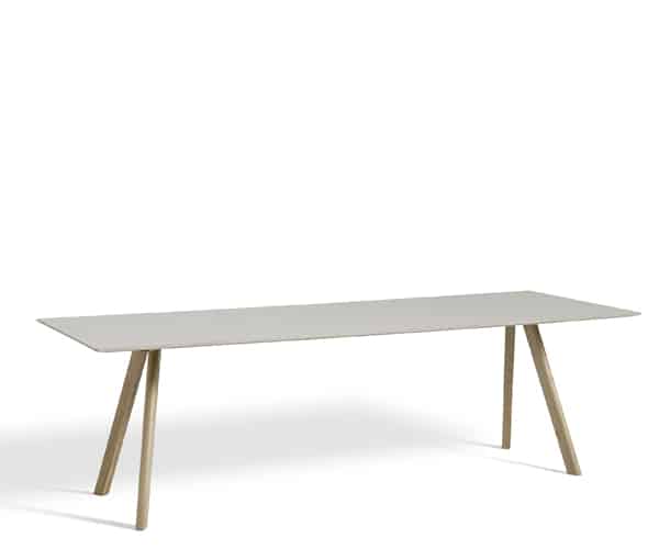 HAY CPH30 Table - 250x90cm - Off White Linolium