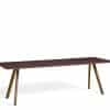 HAY CPH30 Table - 250x90cm - Valnød - Burgundy Linolium