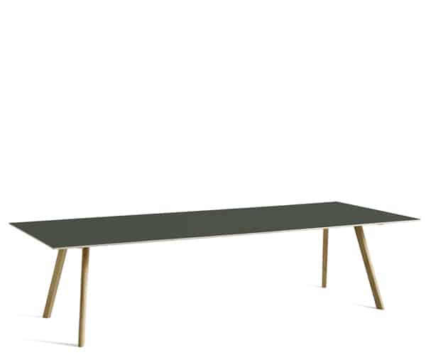 HAY CPH30 Table - 300x120cm - Grøn Linolium