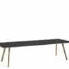 HAY CPH30 Table - 300x120cm - Sort Linolium