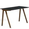 HAY CPH90 Desk - Valnød - Dark Grey Linolium - Mat Lak