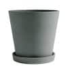 HAY Flowerpot with Saucer - XXL - Green