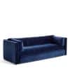 HAY Hackney 3 Seater sofa - Harald Velour