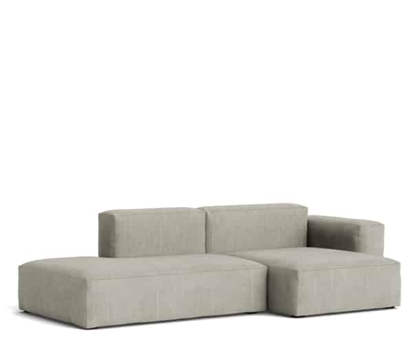 HAY Mags Soft Sofa - Low Arm - 2.5P. Combi 3 - Random Fade Beige