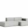 HAY Mags Soft Sofa - Low Arm - 2.5P. Combi 3 - Random Fade Light Grey