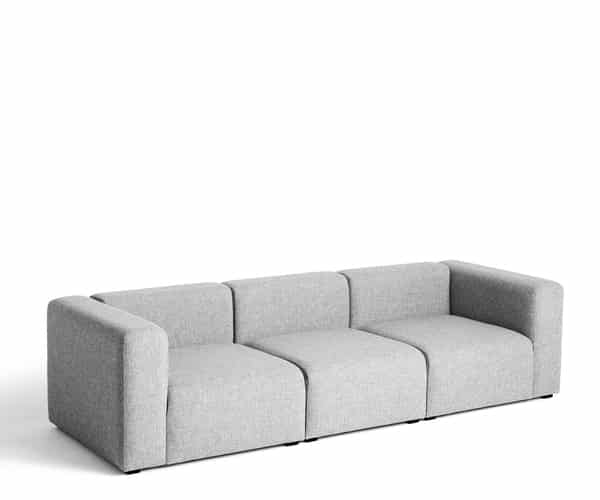 HAY Mags Wide Sofa - 3 Seater - Hallingdal 130