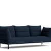 HAY Pandarine 3 Pers. Sofa - Reclining Arm - Flamiber - Dark Blue