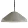 HAY Pao Steel Pendant Lampe 350 - Cool Grey