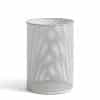 HAY Perforated Bin - Papirkurv - Light Grey - Large