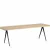 HAY Pyramid Table 02 - 250x85cm - Eg Matlak/Sort