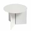 HAY Slit Table - Round - White