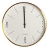 House Doctor Couture Clock Guld/Hvid