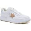 Ideal shoes dame sneakers 6138 - Beige