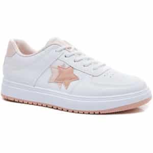 Ideal shoes dame sneakers 6138 – Pink