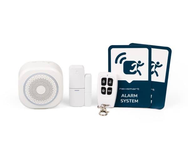 Komplet alarmsystem - nytænkende og nem indbrudssikring af dit hjem.