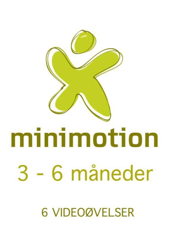 Minimotion 3-6 måneder - nemme lege og øvelser til dig og din baby