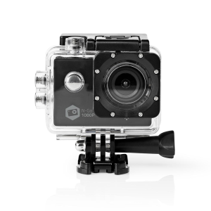 N-GO – Action kamera m/Vandtæt hus 30m – WIFI – 1080P WIFI kamera – iOS / Android – Sort
