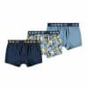 NAME IT 3-Pak Basis Boksershorts Blue Mix