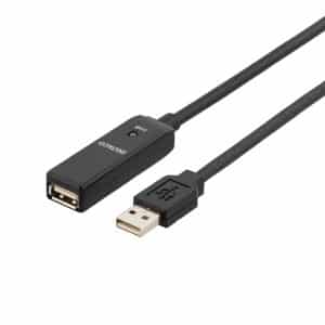 PRIME USB 2.0 forlængerkabel – Aktivt – 10 m – 5 års garanti