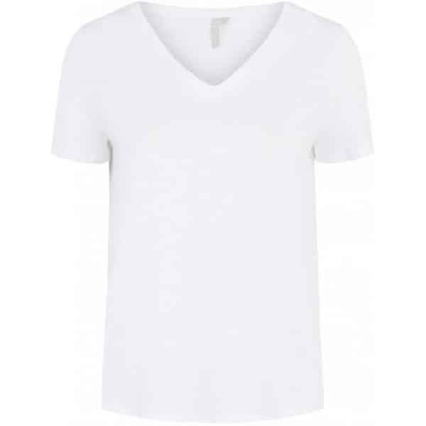 Pieces dame tshirt PCPENNY - Bright white