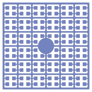 Pixelhobby Midi Perler 112 Gråblå 2x2mm – 144 pixels
