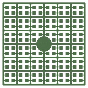 Pixelhobby Midi Perler 211 Mørk Jade Grøn 2x2mm – 140 pixels