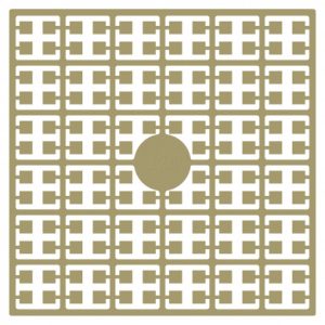 Pixelhobby Midi Perler 228 Mat Brun 2x2mm – 140 pixels