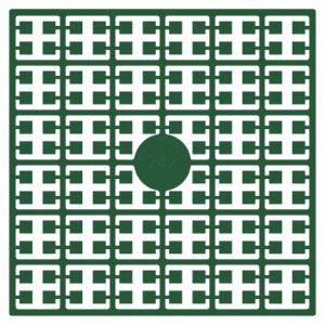 Pixelhobby Midi Perler 242 Julegrøn 2x2mm – 140 pixels