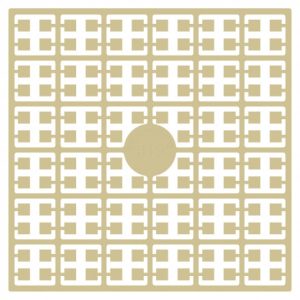 Pixelhobby Midi Perler 419 lys Gul Beige 2x2mm – 140 pixels