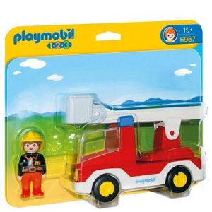 Playmobil 1.2.3 Brandbil med Stige