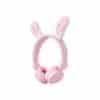 Robby Rabbit - Høretelefoner til børn begrænset til 85db med kabel 3.5mm - Pink