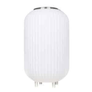 The.Lampion M – Lampe med indbygget Bluetooth Højttaler & Vinkøler – Hvid