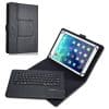 Universalt læder cover 9-10" - m/Aftageligt Bluetooth tastatur - APPLE LAYOUT