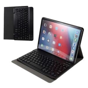 iPad Pro 11 (2020/2018) – Bluetooth/trådløs Tastatur DANSK layout m/aftagelig etui/cover – Sort
