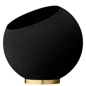 Aytm Globe flower pot – XS / Ø17 – black