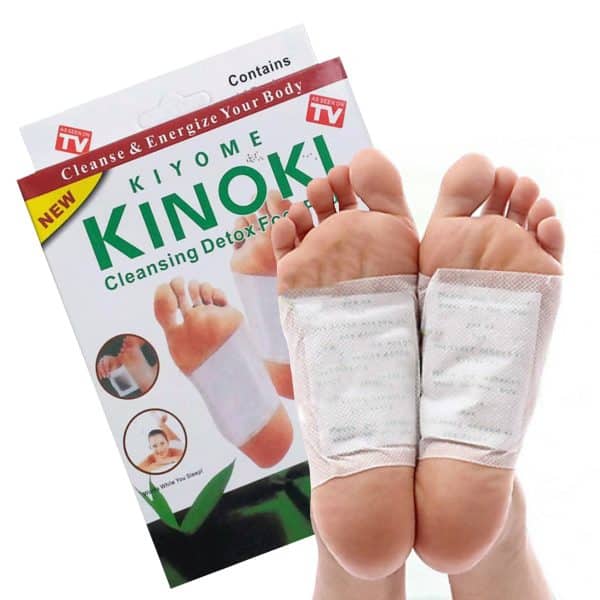 Kinoki Detox Foot Patches - Udrens kroppen - 3 pakker