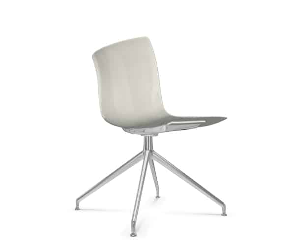 Arper Catifa 53 stol - Med Drejestel - Aluminium