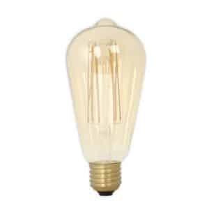 Calex LED Gold Drop Glødepære – E27 4W