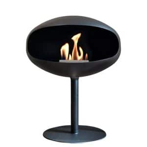 Cocoon Fires Pedestal – Sort – Sort Fod